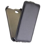 Чехол для Fly IQ4490i (Era Nano 10) флип кожзам №1 <черный>
