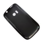 Чехол для Huawei Ascend Y310 силиконовый матовый <черный>