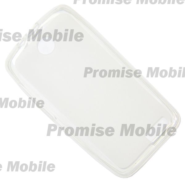 Чехол для Lenovo A526 силиконовый матовый <белый> ― Розничный PromiseMobile