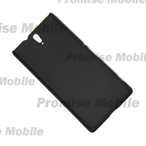 Чехол для Sony E5533 (Xperia C5 Ultra Dual) задняя крышка пластик ребристый Nillkin <черный> ― Розничный PromiseMobile