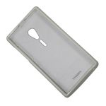 Чехол для Sony LT28 (Xperia Ion) задняя крышка пластиково-силиконовый Pisen <белый>