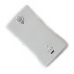 Чехол для Sony LT30p (Xperia T) задняя крышка пластиковый прорезиненный Moshi Case Soft Touch <белый>