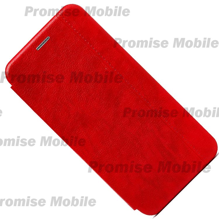 Чехол для Xiaomi Redmi 8A флип боковой кожзам №3 <красный> ― Розничный PromiseMobile