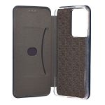 Чехол для Realme RMX5070 флип боковой кожзам №3 <синий>