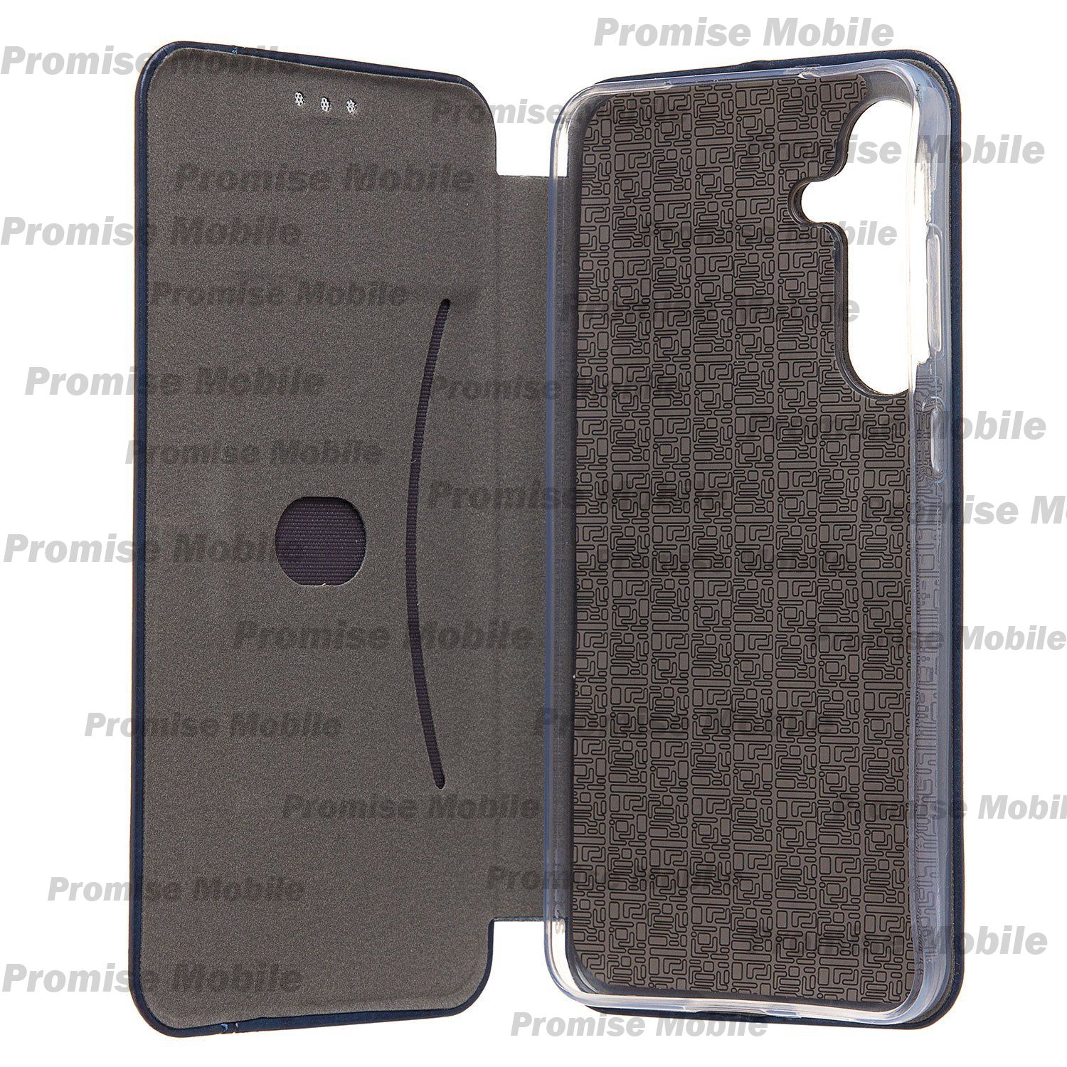 Чехол для Samsung SM-S731B (Galaxy S25 FE) флип боковой кожзам №3 <синий> ― Розничный PromiseMobile