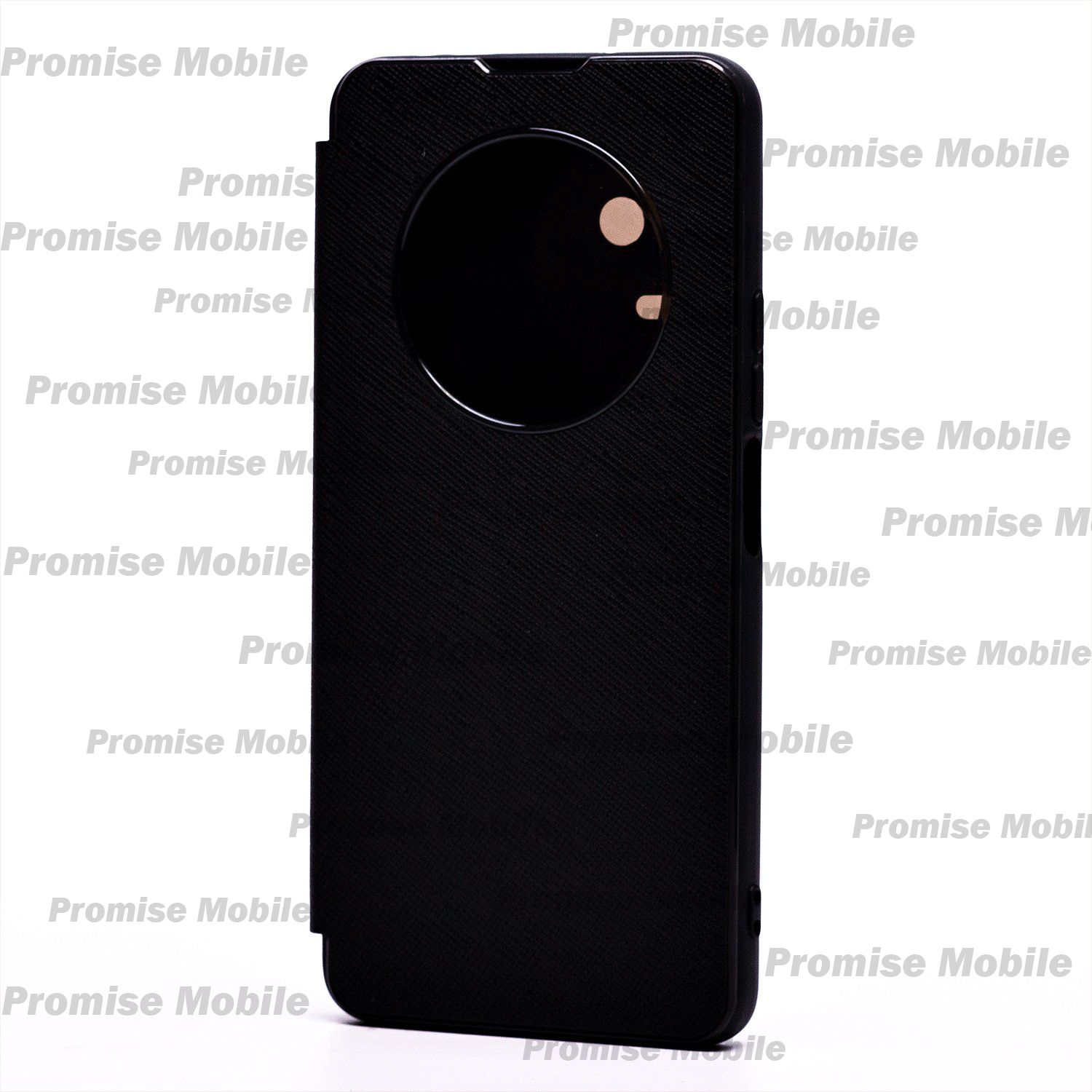 Чехол для Xiaomi 22021211RG флип боковой кожзам №4 <черный> ― Розничный PromiseMobile