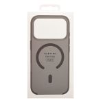 Чехол для Apple iPhone 18 Pro пластиковый MagSafe Сlear Сase <черно-прозрачный> (премиум)