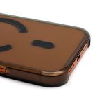 Чехол для Apple iPhone 18 Pro пластиковый MagSafe Сlear Сase <черно-прозрачный> (премиум)