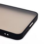 Чехол для Realme 14 5G пластиковый с окантовкой <черный>