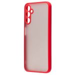 Чехол для Samsung SM-A146B (Galaxy A14 5G) пластиковый с окантовкой <красный>