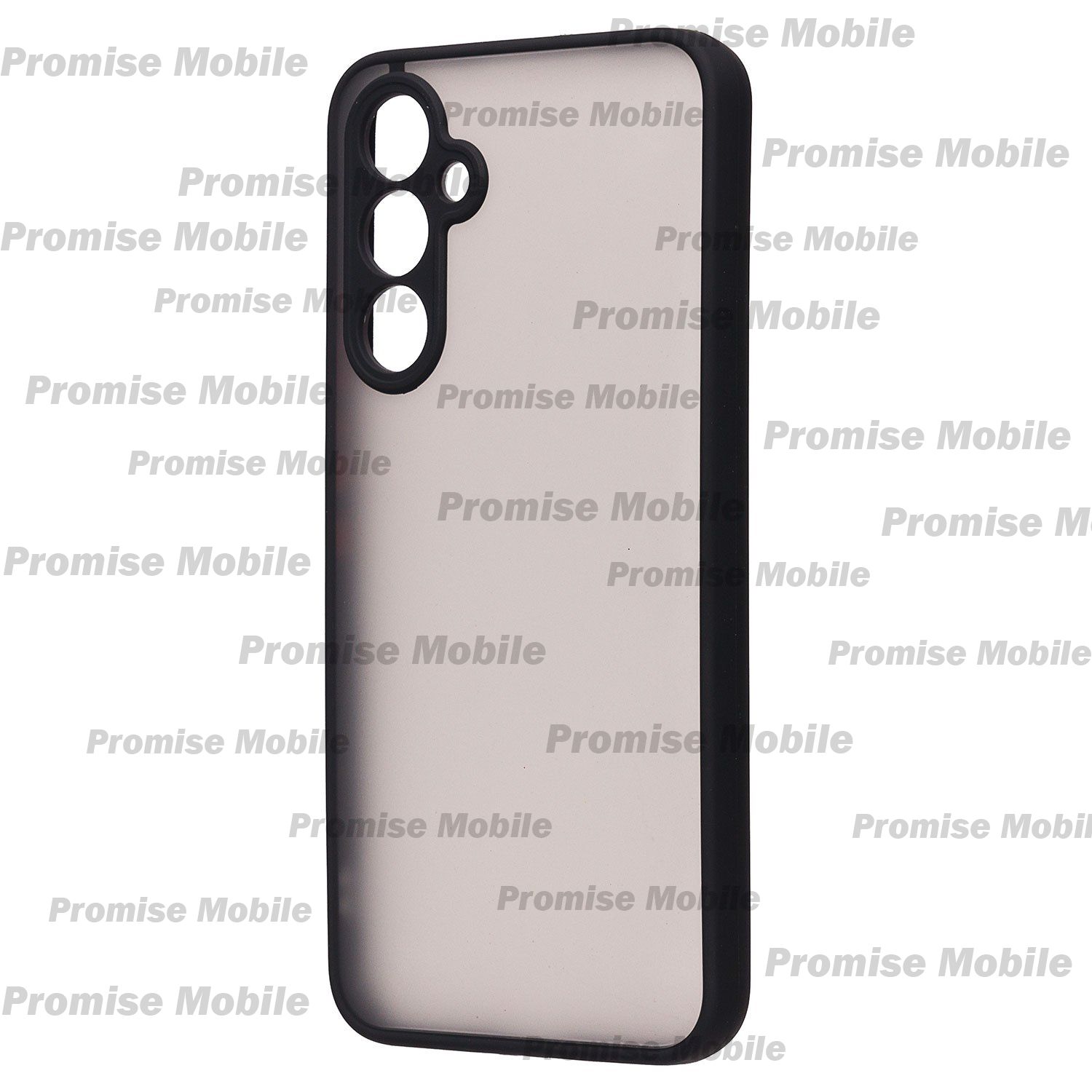 Чехол для Samsung SM-A546E (Galaxy A54 5G) пластиковый с окантовкой <черный> ― Розничный PromiseMobile