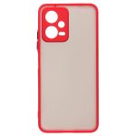 Чехол для Xiaomi 22111317PG пластиковый с окантовкой <красный>