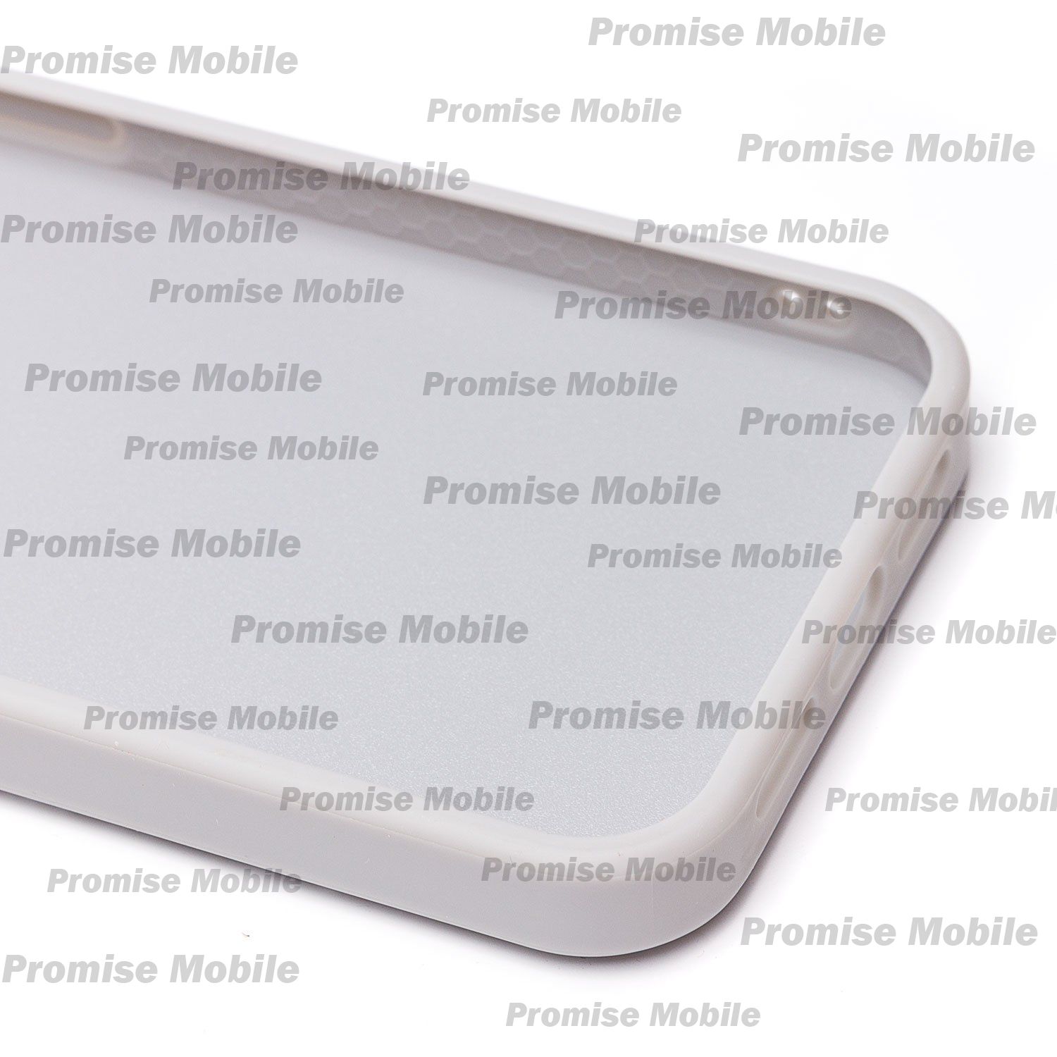 Чехол для Apple iPhone 13 пластиковый Posh Shine <серебристый> ― Розничный PromiseMobile