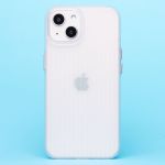 Чехол для Apple iPhone 13 пластиковый рифленый <прозрачный>