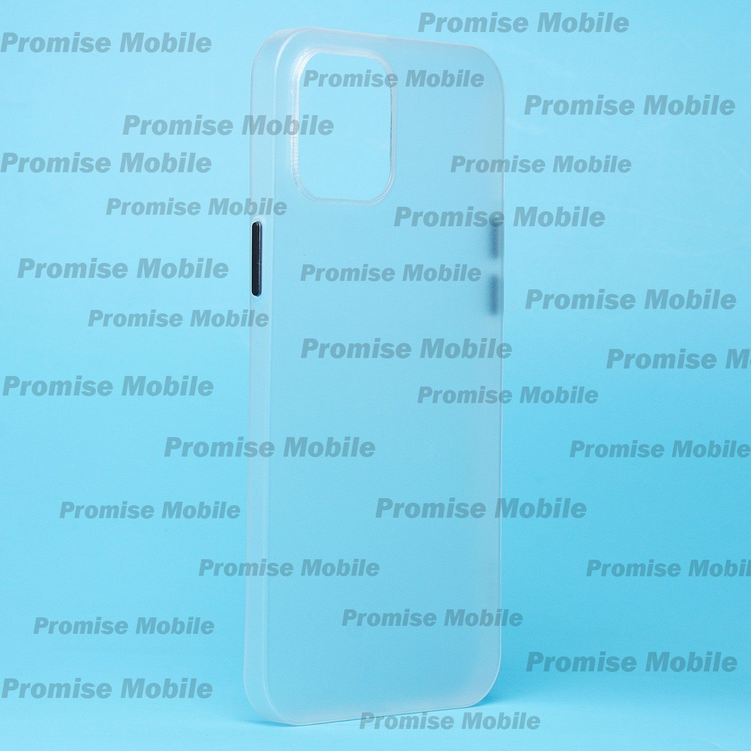 Чехол для Apple iPhone 12 Pro Max пластиковый Coblue Matte <прозрачно-белый> ― Розничный PromiseMobile