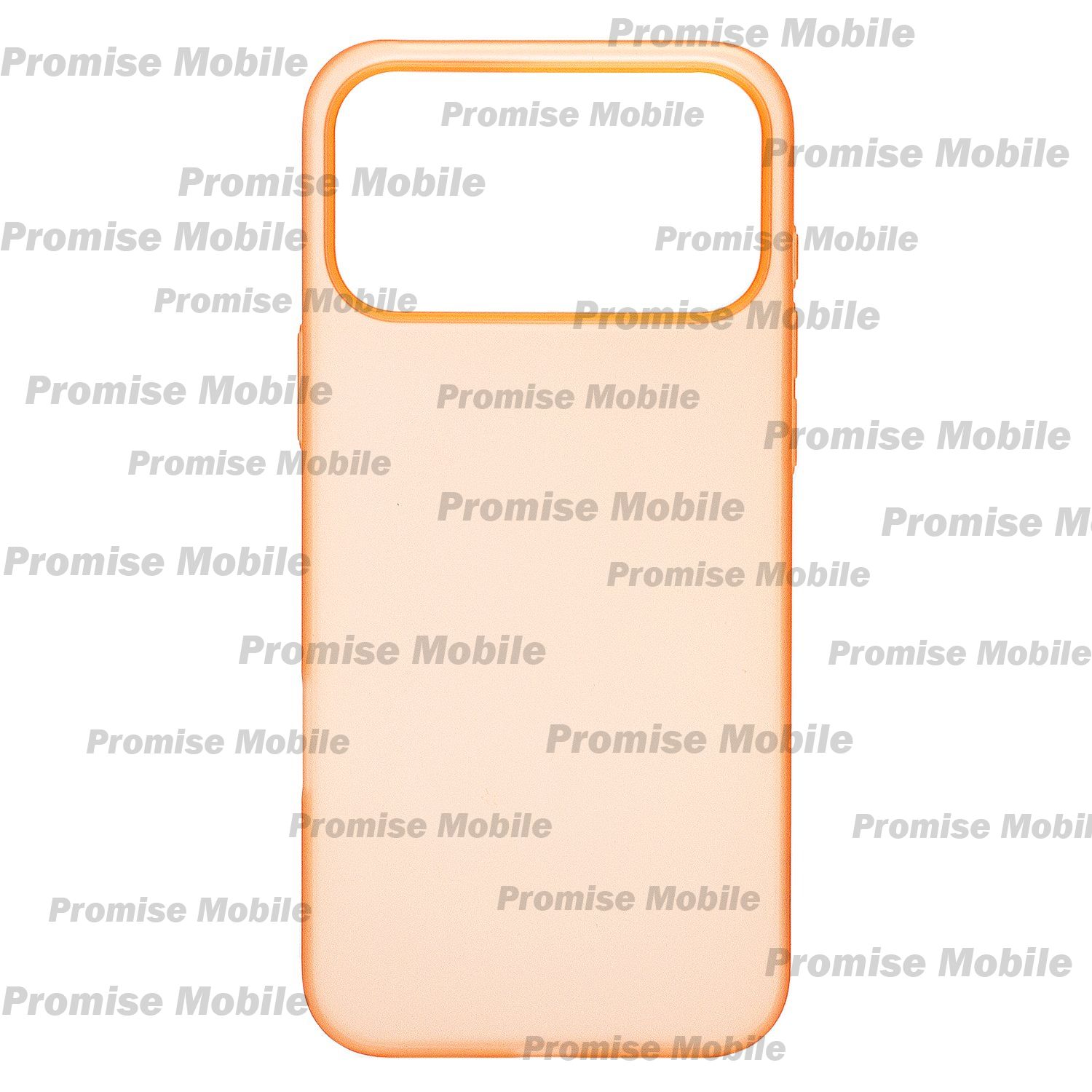 Чехол для Apple iPhone 17 Pro Max пластиковый Coblue Matte <прозрачно-оранжевый> ― Розничный PromiseMobile