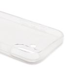 Чехол для Apple iPhone 17 силиконовый с блестками <прозрачный>