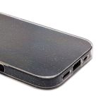 Чехол для Apple iPhone 17 силиконовый с блестками <прозрачный>