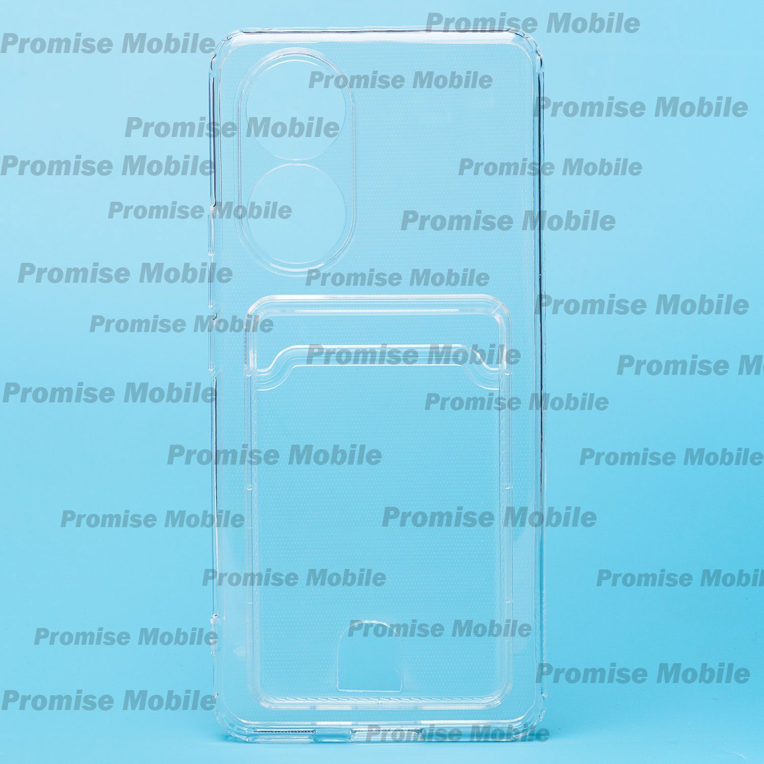 Чехол для Huawei Nova 9 силиконовый с картхолдером №2 <прозрачный> ― Розничный PromiseMobile