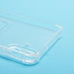Чехол для Samsung SM-A075F (Galaxy A07) силиконовый с картхолдером №2 <прозрачный>