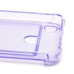 Чехол для Realme RMX3501 силиконовый с картхолдером №2 <фиолетовый>