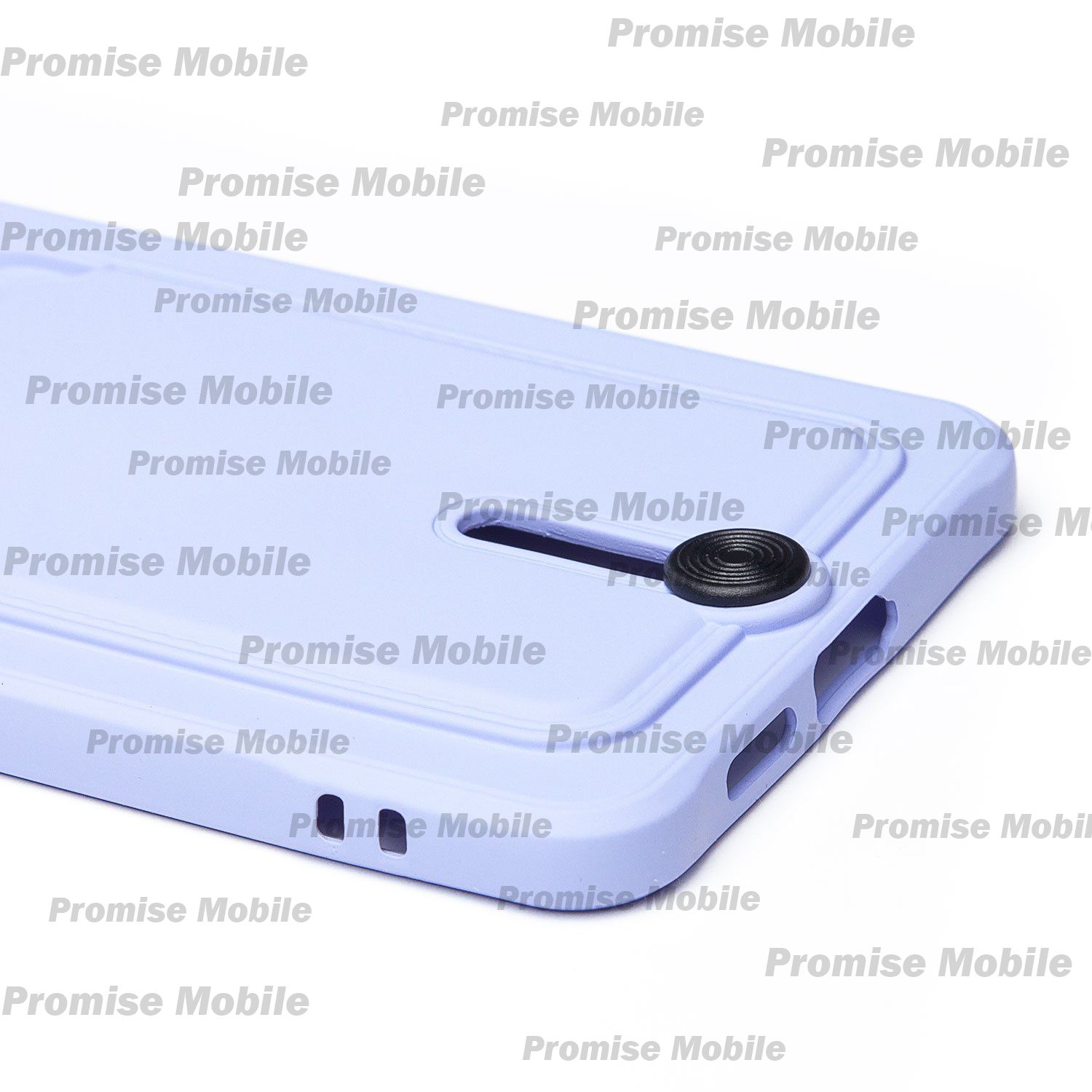 Чехол для Samsung SM-S937B (Galaxy S25 Edge) силиконовый с картхолдером №4 <светло-фиолетовый> ― Розничный PromiseMobile