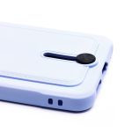 Чехол для Xiaomi Redmi Note 13 Pro 5G силиконовый с картхолдером №4 <светло-фиолетовый>