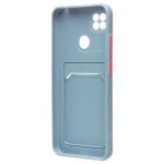 Чехол для Xiaomi 220233L2G силиконовый с картхолдером №6 <серый>