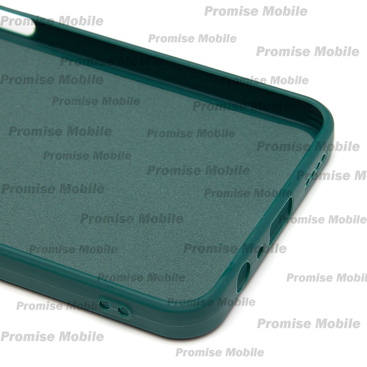 Чехол для Realme C33 силиконовый матовый №8 <зеленый> ― Розничный PromiseMobile