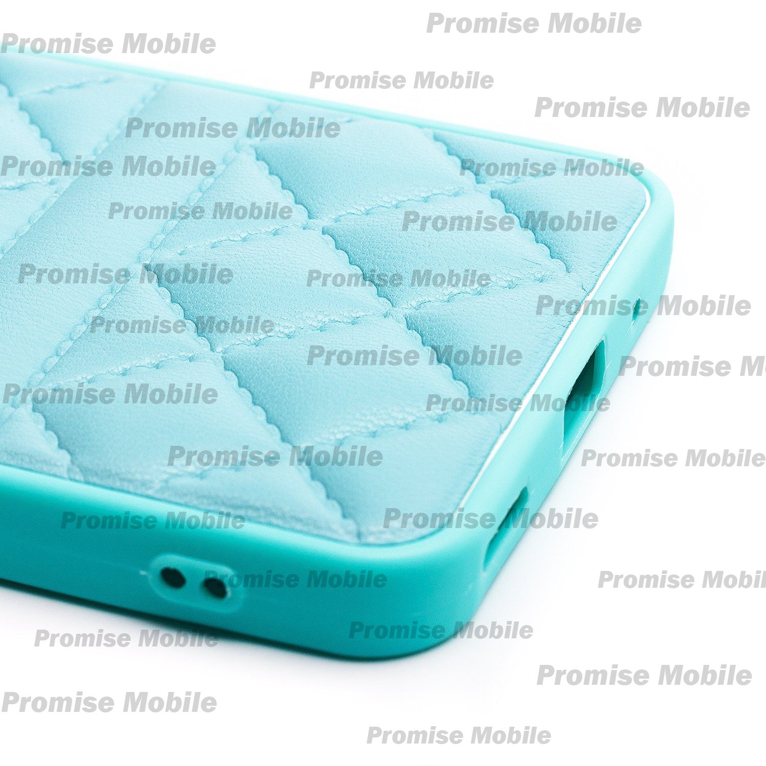 Чехол для Honor X8a (CRT-LX1) силиконовый + экокожа <голубой> ― Розничный PromiseMobile