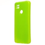 Чехол для Xiaomi Redmi 10A силиконовый с блестками №3 <светло-зеленый>