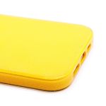 Чехол для Apple iPhone 13 Pro Max силиконовый с блестками №3 <желтый>