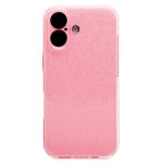 Чехол для Apple iPhone 17 силиконовый с блестками №3 <светло-розовый>