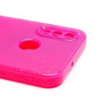 Чехол для Huawei Honor 10 Lite силиконовый с блестками №3 <розовый>