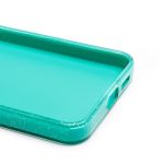 Чехол для Samsung SM-S921B (Galaxy S24) силиконовый с блестками №3 <мятный>