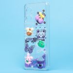 Чехол для Xiaomi 22111317I силиконовый 3D игрушки <фиолетовый>