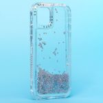 Чехол для Apple iPhone 11 силиконовый с блестками №4 <серебристый>