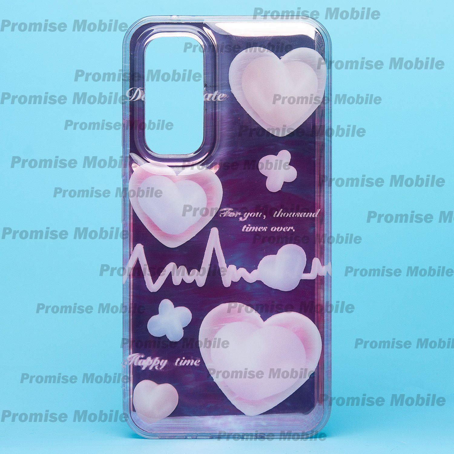 Чехол для Samsung SM-A546E (Galaxy A54 5G) силиконовый (рис. 339) <розовый> ― Розничный PromiseMobile