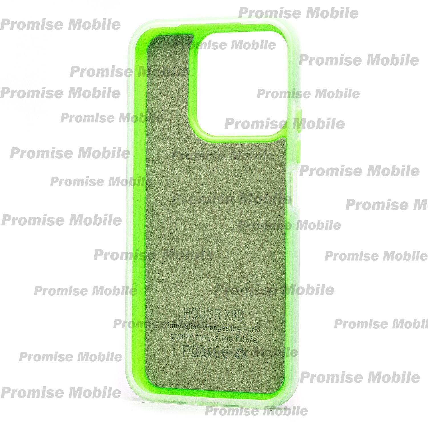 Чехол для Huawei Honor X8b силиконовый матовый №10 <зеленый> ― Розничный PromiseMobile