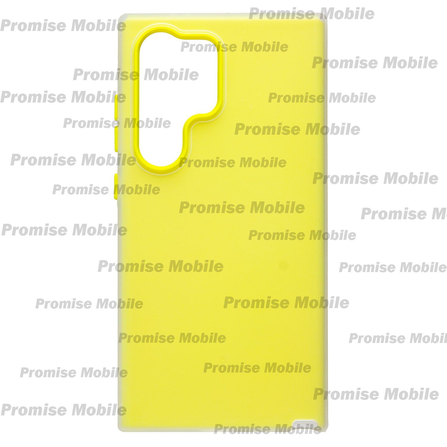 Чехол для Samsung SM-S928B (Galaxy S24 Ultra) силиконовый матовый №10 <желтый> ― Розничный PromiseMobile
