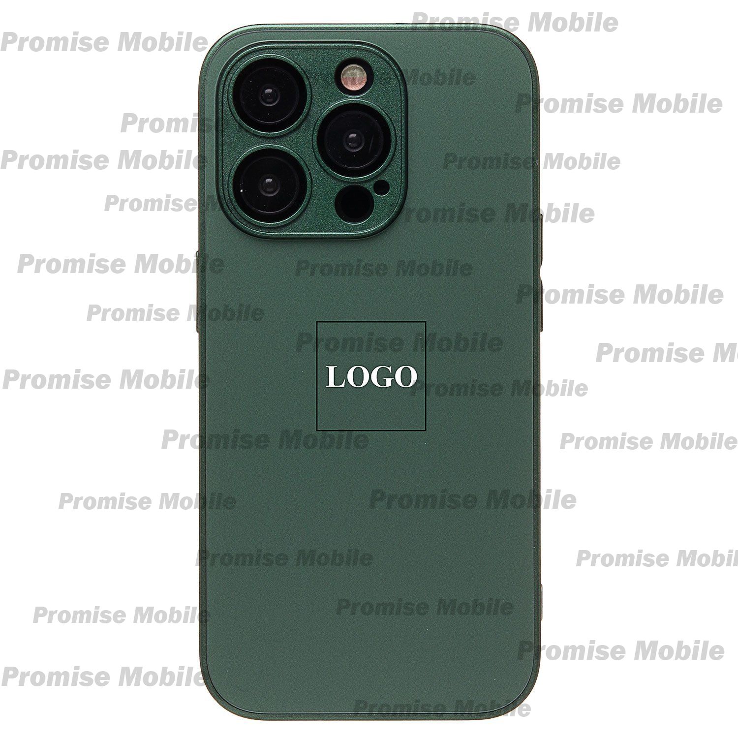 Чехол для Apple iPhone 15 Pro пластиковый MagSafe №3 <зеленый> ― Розничный PromiseMobile