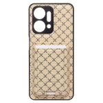 Чехол для Huawei Honor X7a силиконовый с картхолдером №8 <белый>