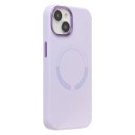 Чехол для Apple iPhone 14 силиконовый Soft Touch MagSafe Vawi <светло-фиолетовый>