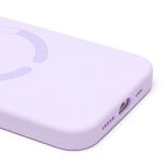 Чехол для Apple iPhone 14 силиконовый Soft Touch MagSafe Vawi <светло-фиолетовый>