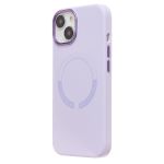 Чехол для Apple iPhone 14 силиконовый Soft Touch MagSafe Vawi <светло-фиолетовый>