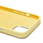 Чехол для Apple iPhone 14 силиконовый Soft Touch MagSafe Vawi <желтый>