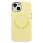 Чехол для Apple iPhone 14 силиконовый Soft Touch MagSafe Vawi <желтый>