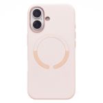 Чехол для Apple iPhone 16 силиконовый Soft Touch MagSafe Vawi <светло-розовый>
