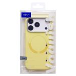 Чехол для Apple iPhone 18 Pro силиконовый Soft Touch MagSafe Vawi <желтый>
