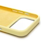 Чехол для Apple iPhone 18 Pro силиконовый Soft Touch MagSafe Vawi <желтый>